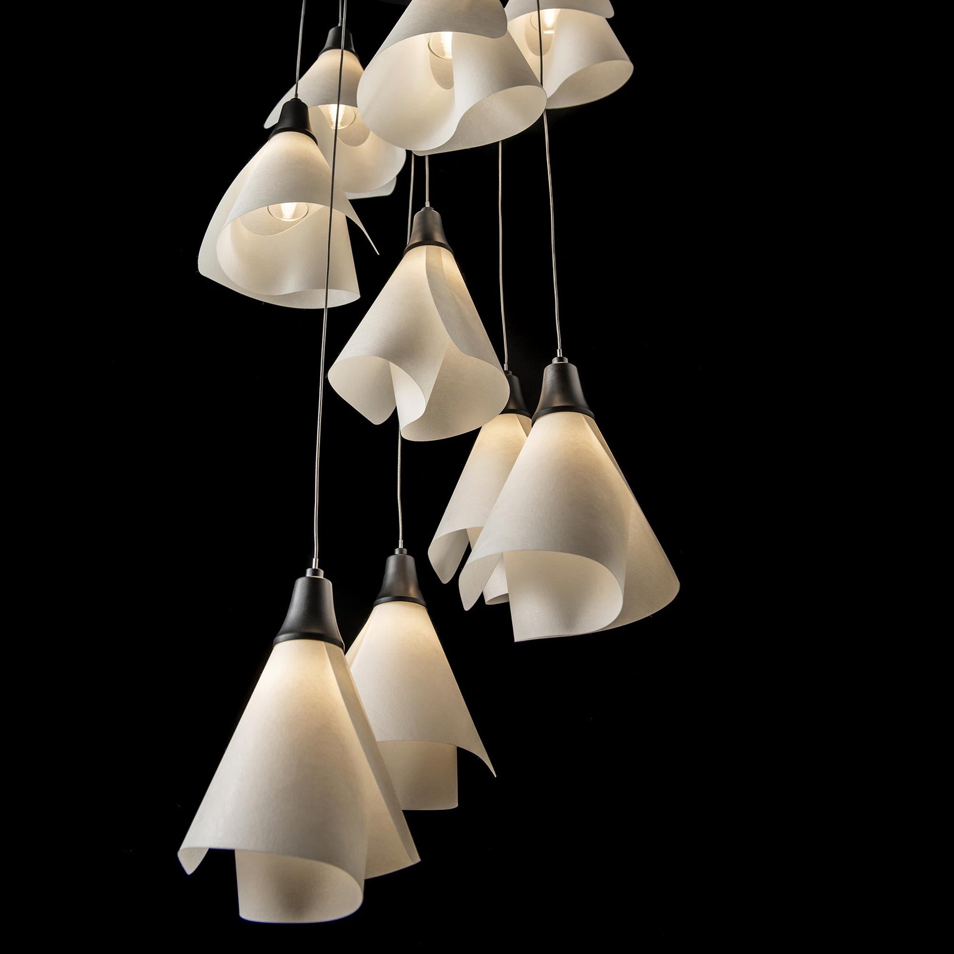 Mobius Round Pendant Light in Detail.