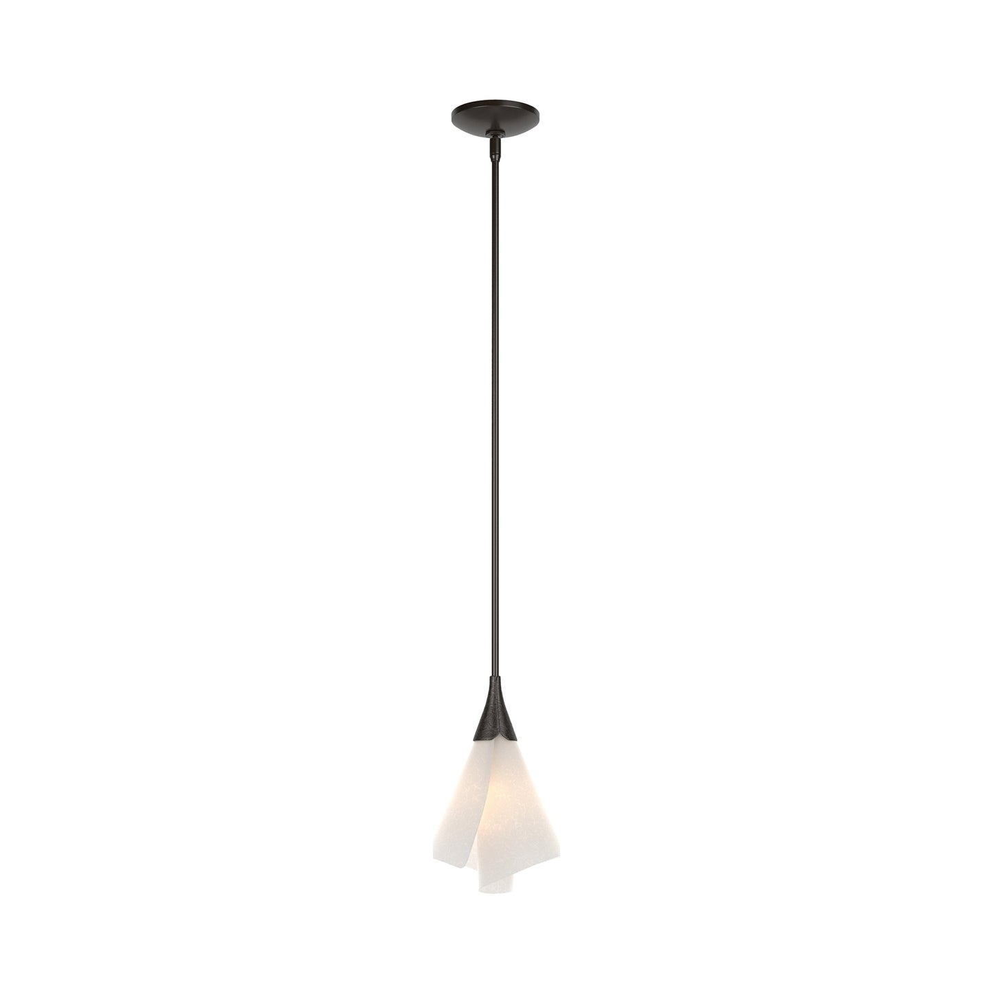 Mobius Single Mini Pendant Light in Oil Rubbed Bronze.