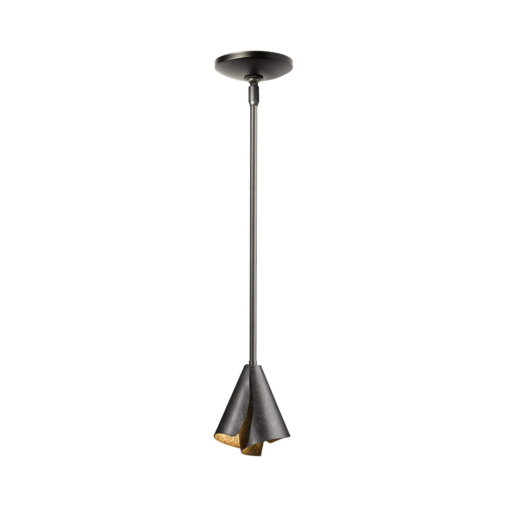 Mobius Steel Shade Pendant Light in Detail.