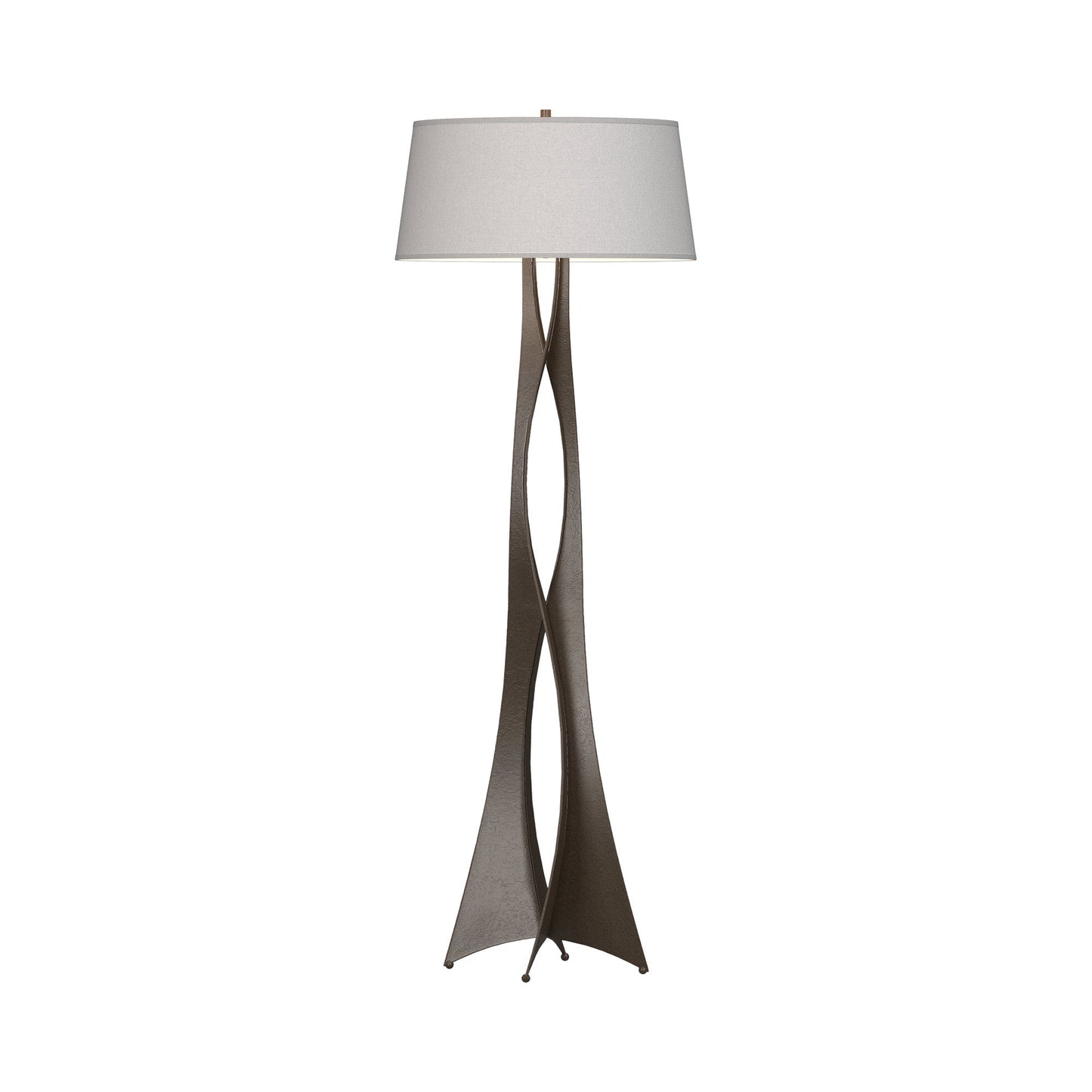 Moreau Floor Lamp in Bronze (Flax).
