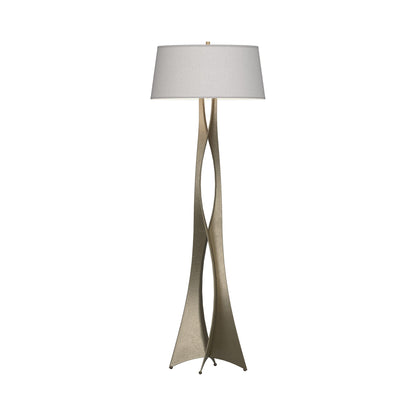 Moreau Floor Lamp in Soft Gold (Flax).