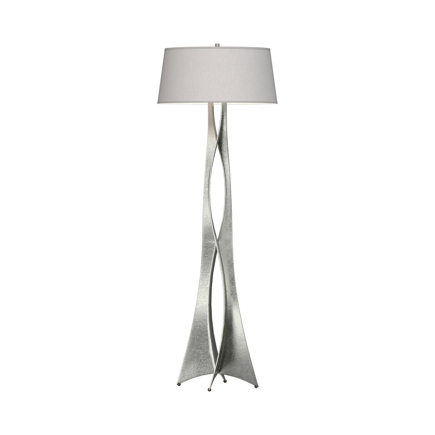 Moreau Floor Lamp in Sterling (Flax).