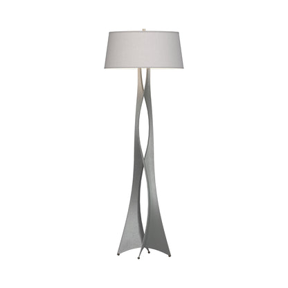 Moreau Floor Lamp in Vintage Platinum (Flax).