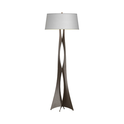 Moreau Floor Lamp in Bronze (Natural Anna).