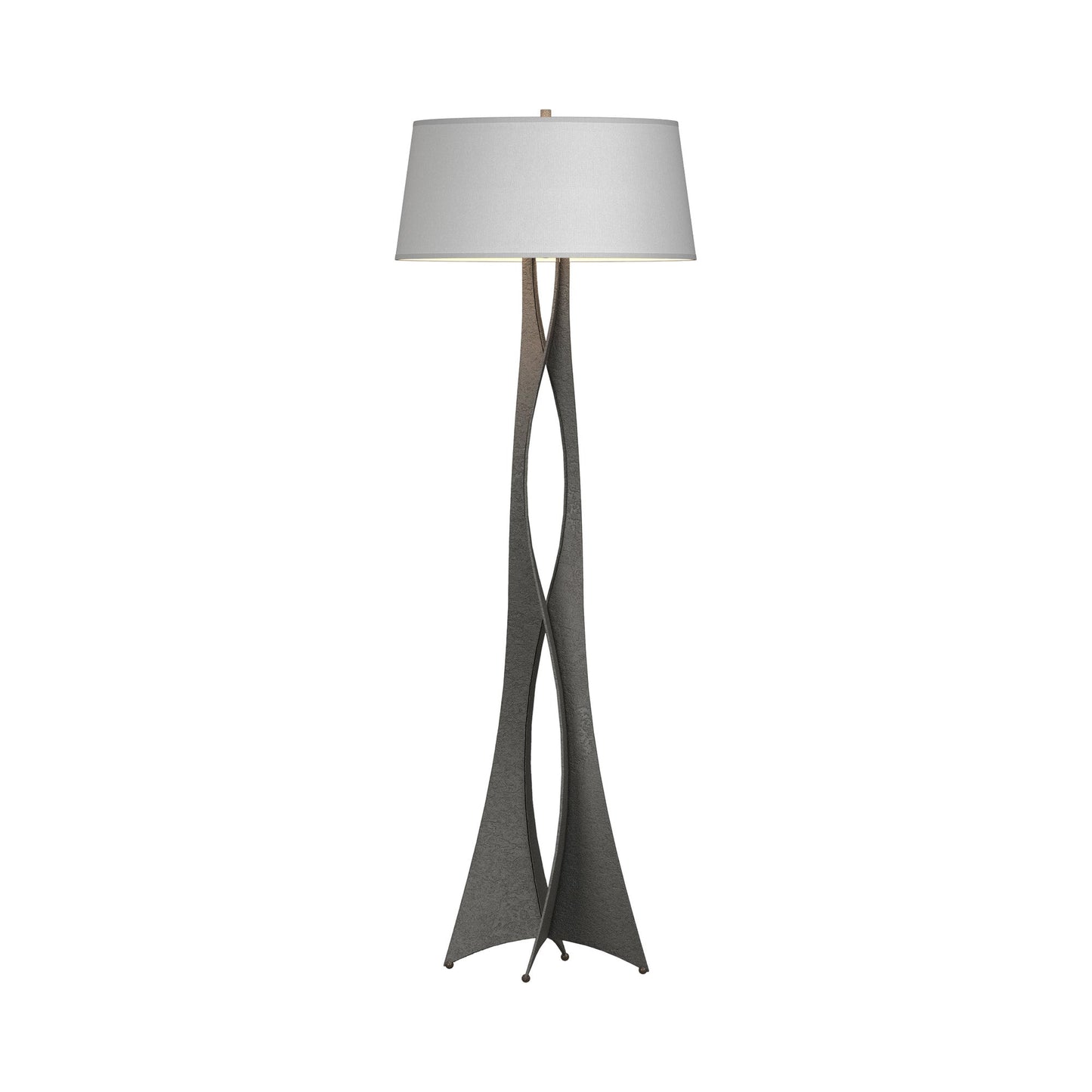 Moreau Floor Lamp in Natural Iron (Natural Anna).