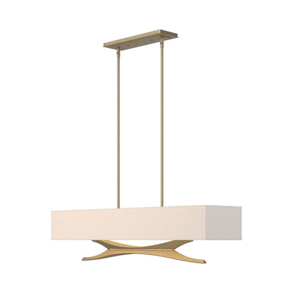 Moreau Pendant Light in Soft Gold (Flax).