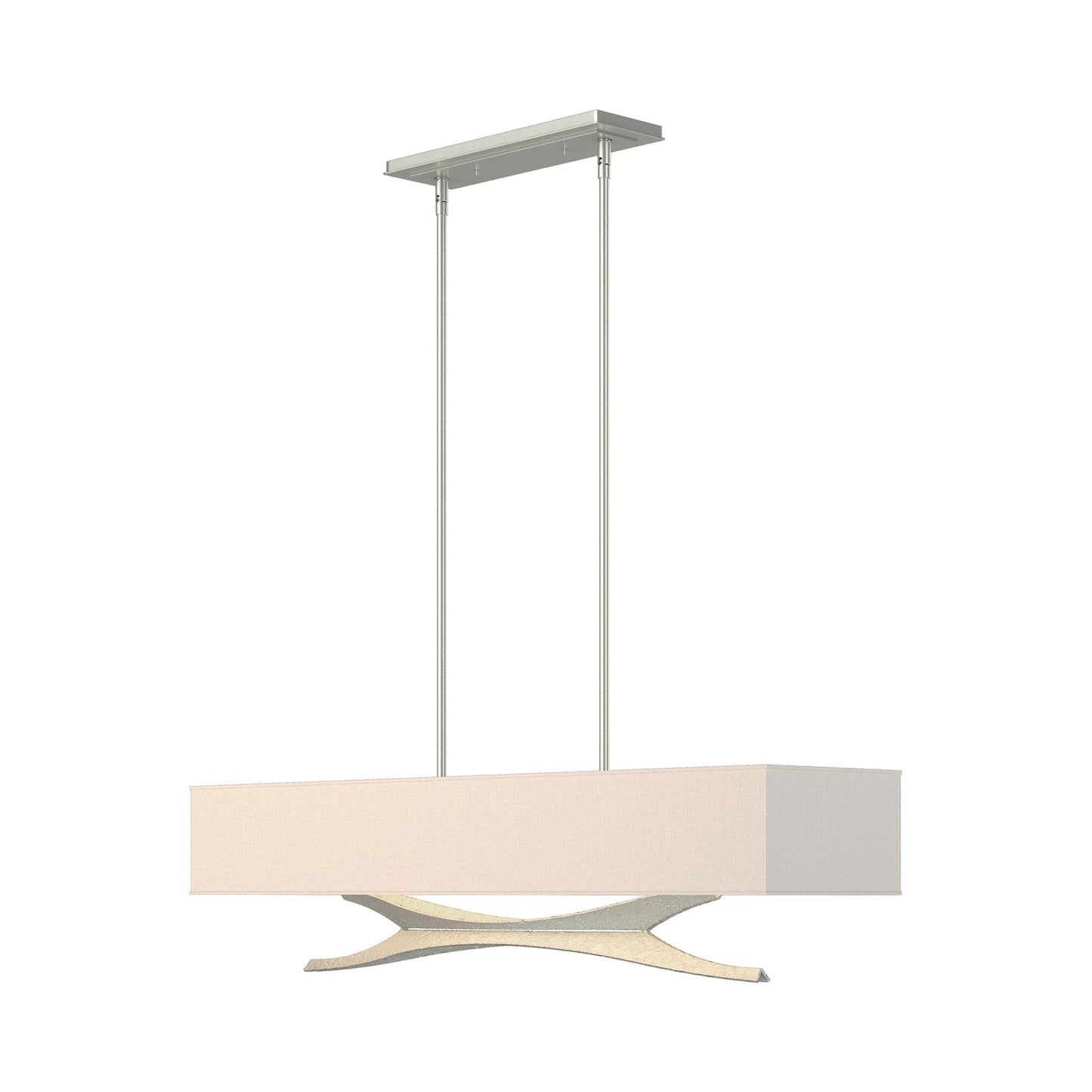 Moreau Pendant Light in Vintage Platinum (Flax).