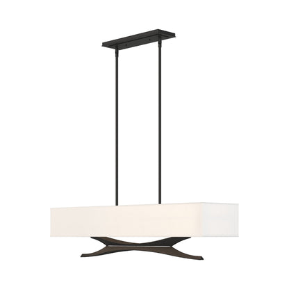 Moreau Pendant Light in Black (Natural Anna).