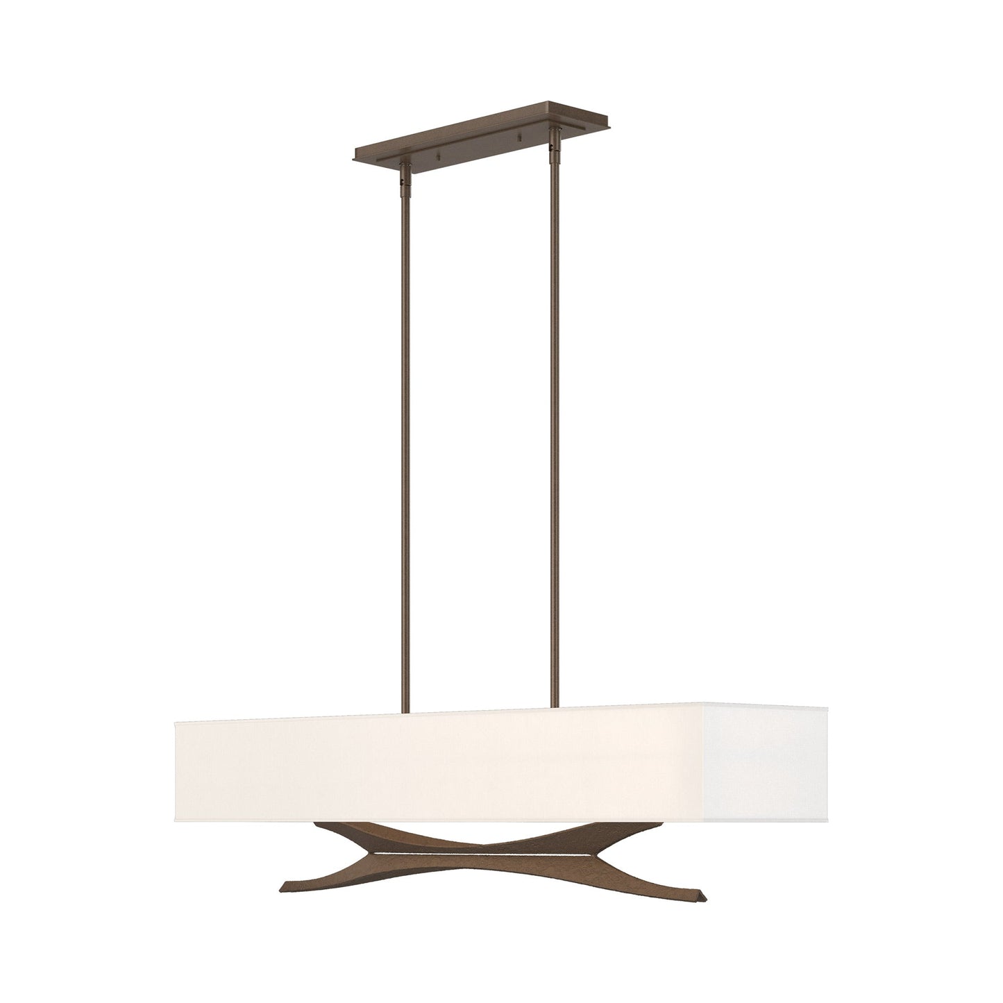 Moreau Pendant Light in Bronze (Natural Anna).
