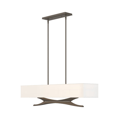 Moreau Pendant Light in Dark Smoke (Natural Anna).