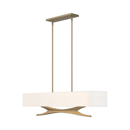 Moreau Pendant Light in Soft Gold (Natural Anna).