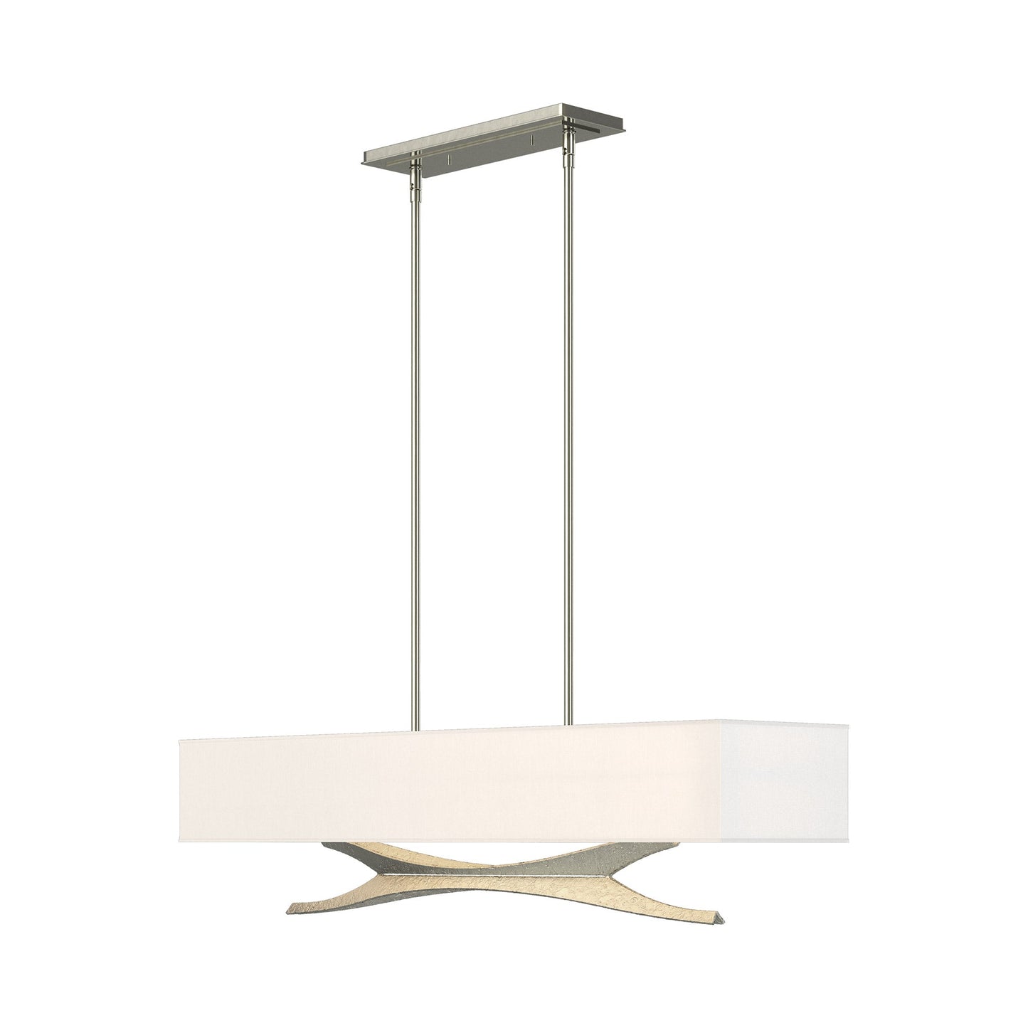 Moreau Pendant Light in Sterling (Natural Anna).