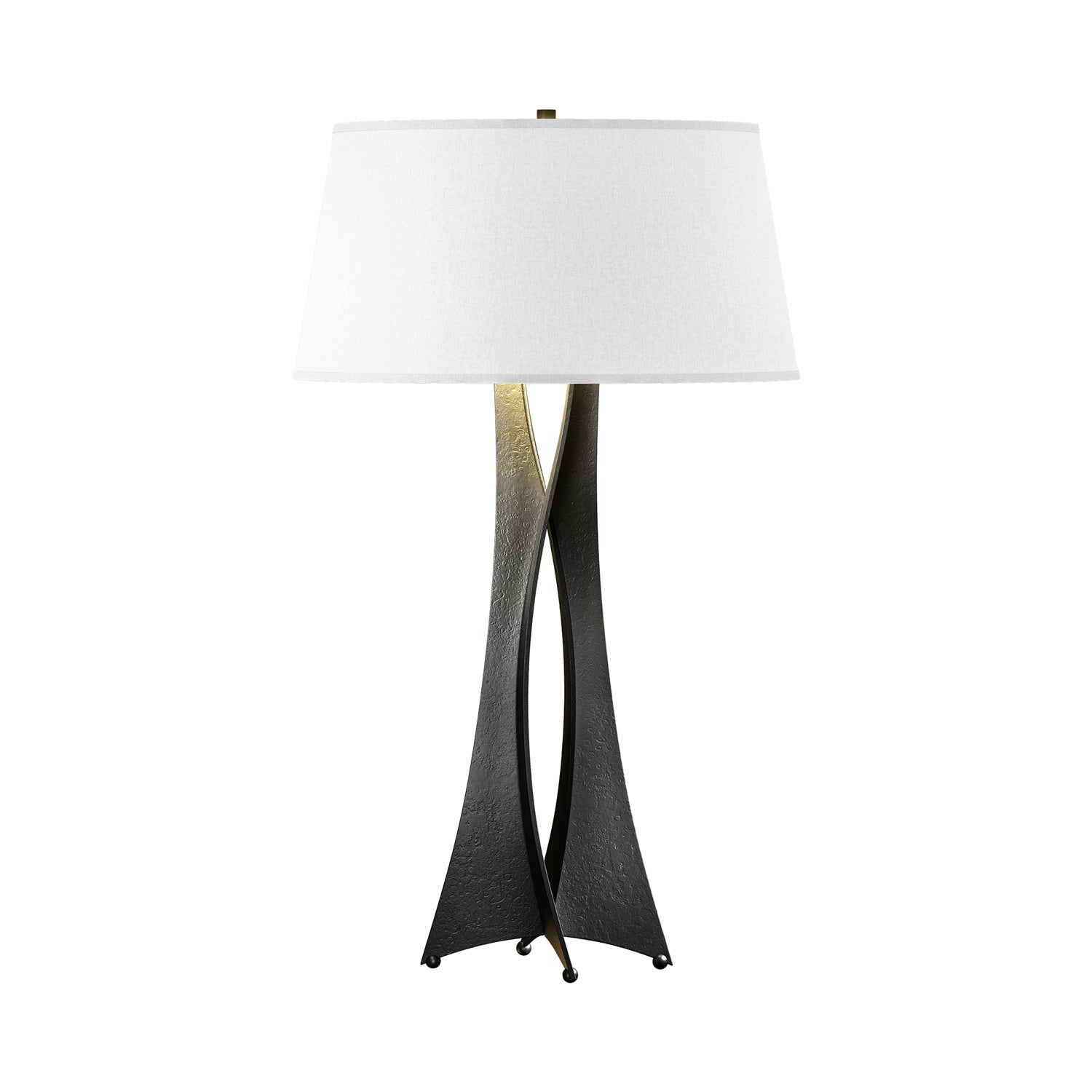 Moreau Tall Table Lamp in Black (Flax).