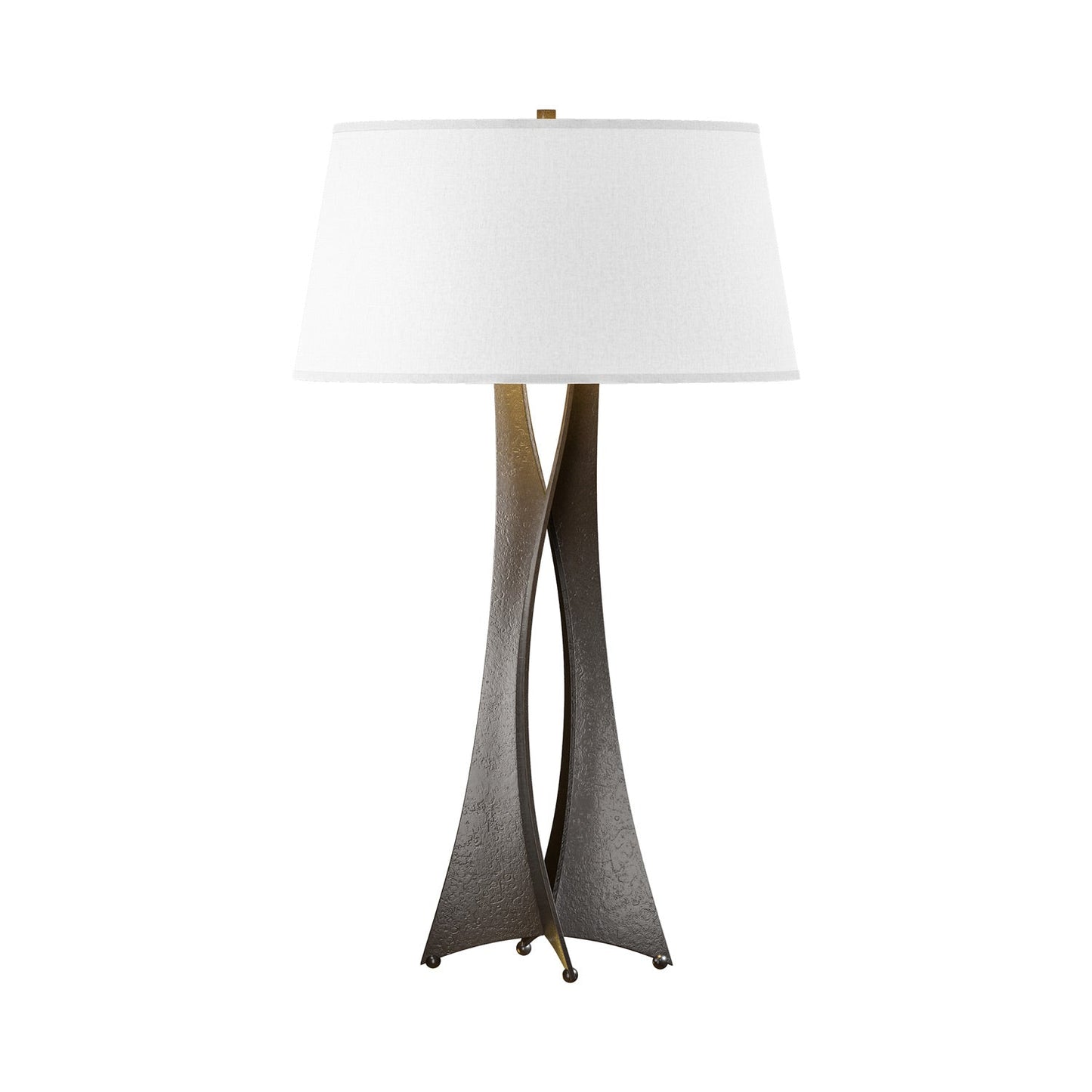 Moreau Tall Table Lamp in Oil Rubbed Bronze (Flax).