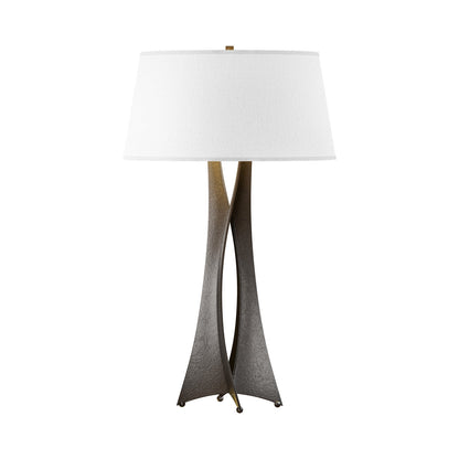 Moreau Tall Table Lamp in Oil Rubbed Bronze (Flax).
