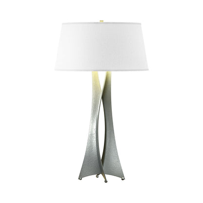 Moreau Tall Table Lamp in Vintage Platinum (Flax).