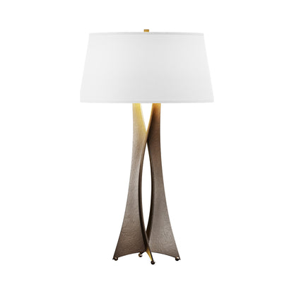 Moreau Tall Table Lamp in Bronze (Natural Anna).
