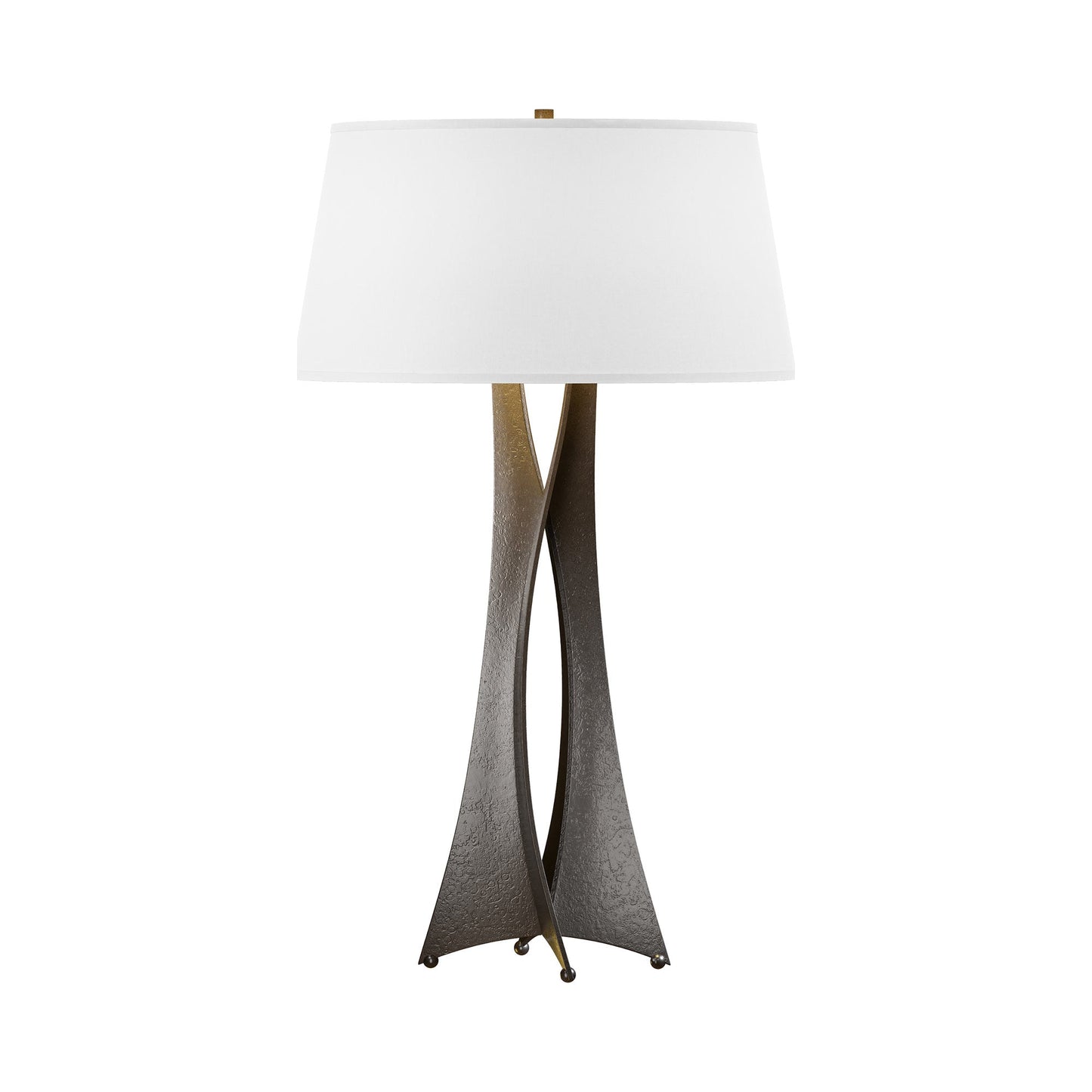 Moreau Tall Table Lamp in Oil Rubbed Bronze (Natural Anna).