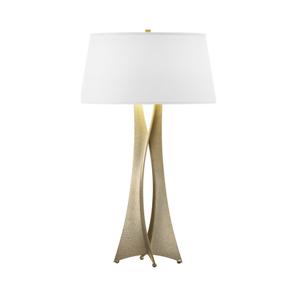 Moreau Tall Table Lamp in Soft Gold (Natural Anna).