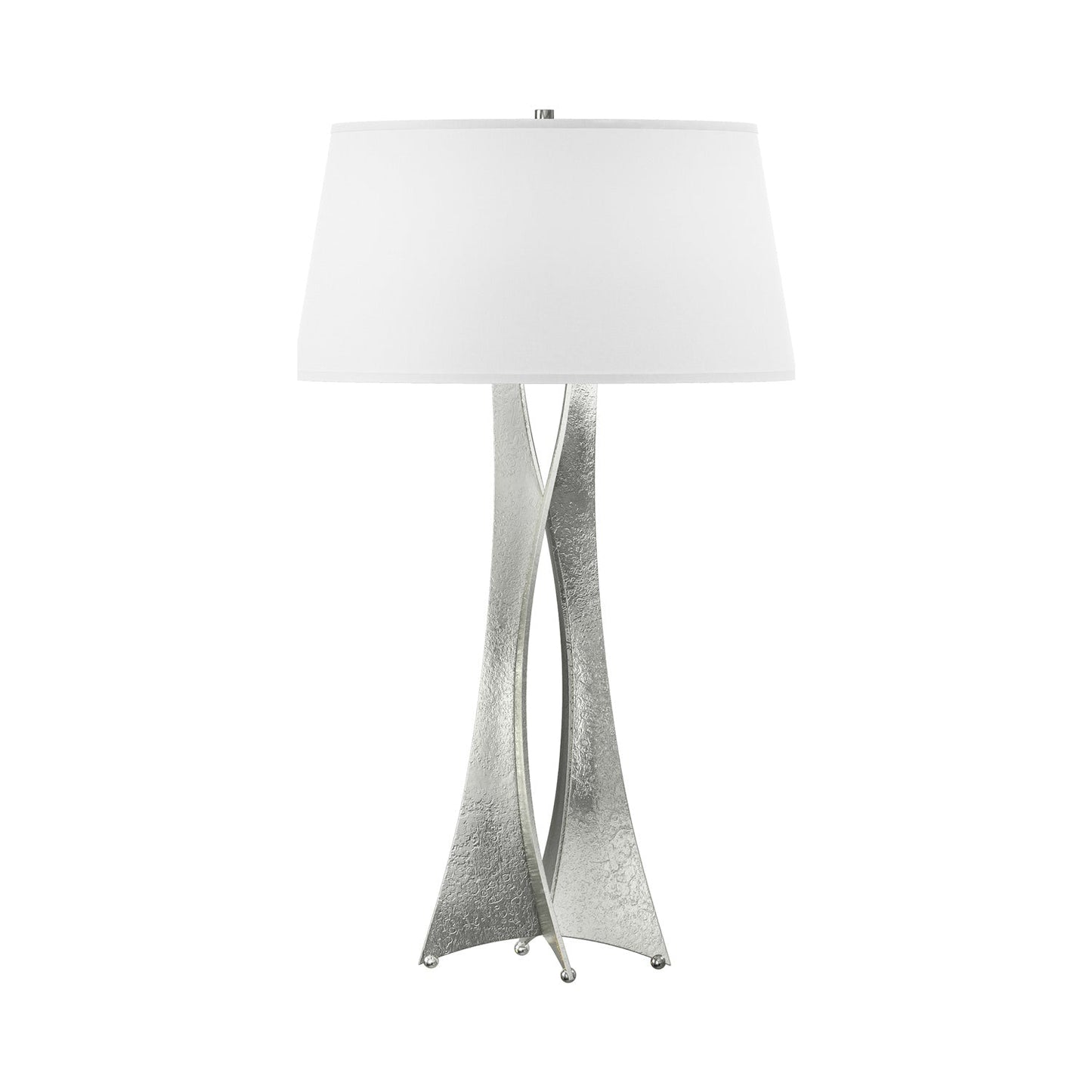 Moreau Tall Table Lamp in Sterling (Natural Anna).