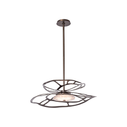 Muse LED Pendant Light in Dark Smoke (Small).