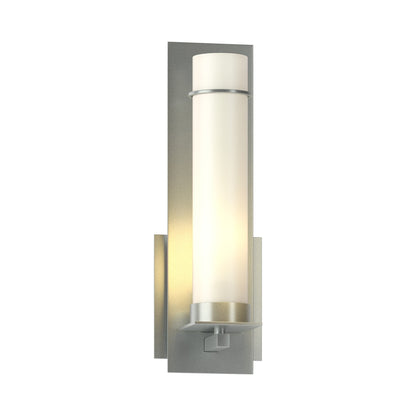 New Town Bath Wall Light in Vintage Platinum (Opal Glass).