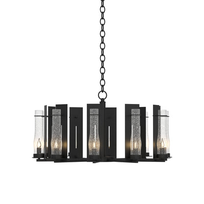 New Town Chandelier in Black.