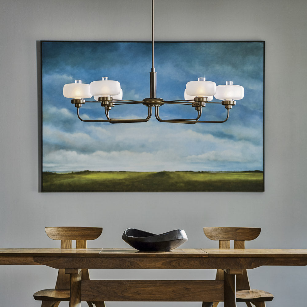Nola Pendant Light in living room.
