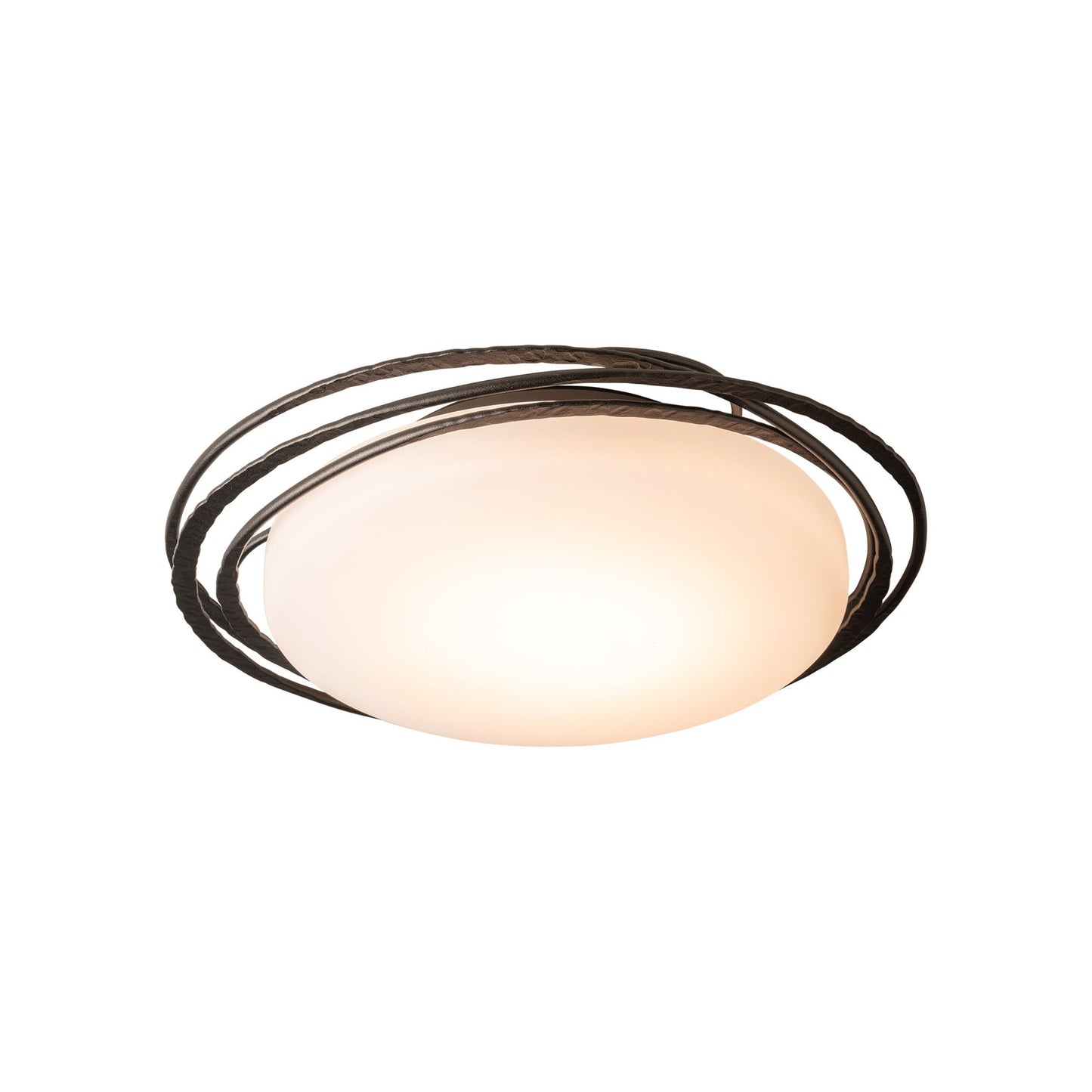 Nova LED Flush Mount Ceiling Light in Oil Rubbed Bronze (Small).