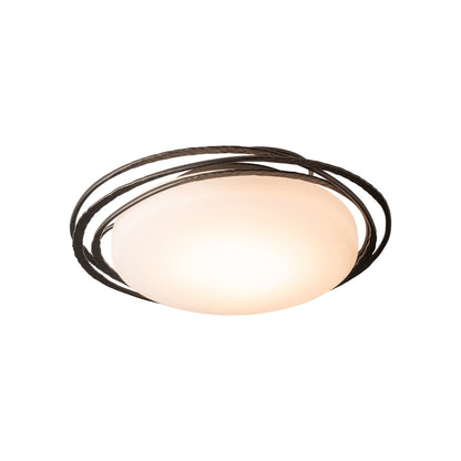 Nova LED Flush Mount Ceiling Light in Oil Rubbed Bronze (Small).