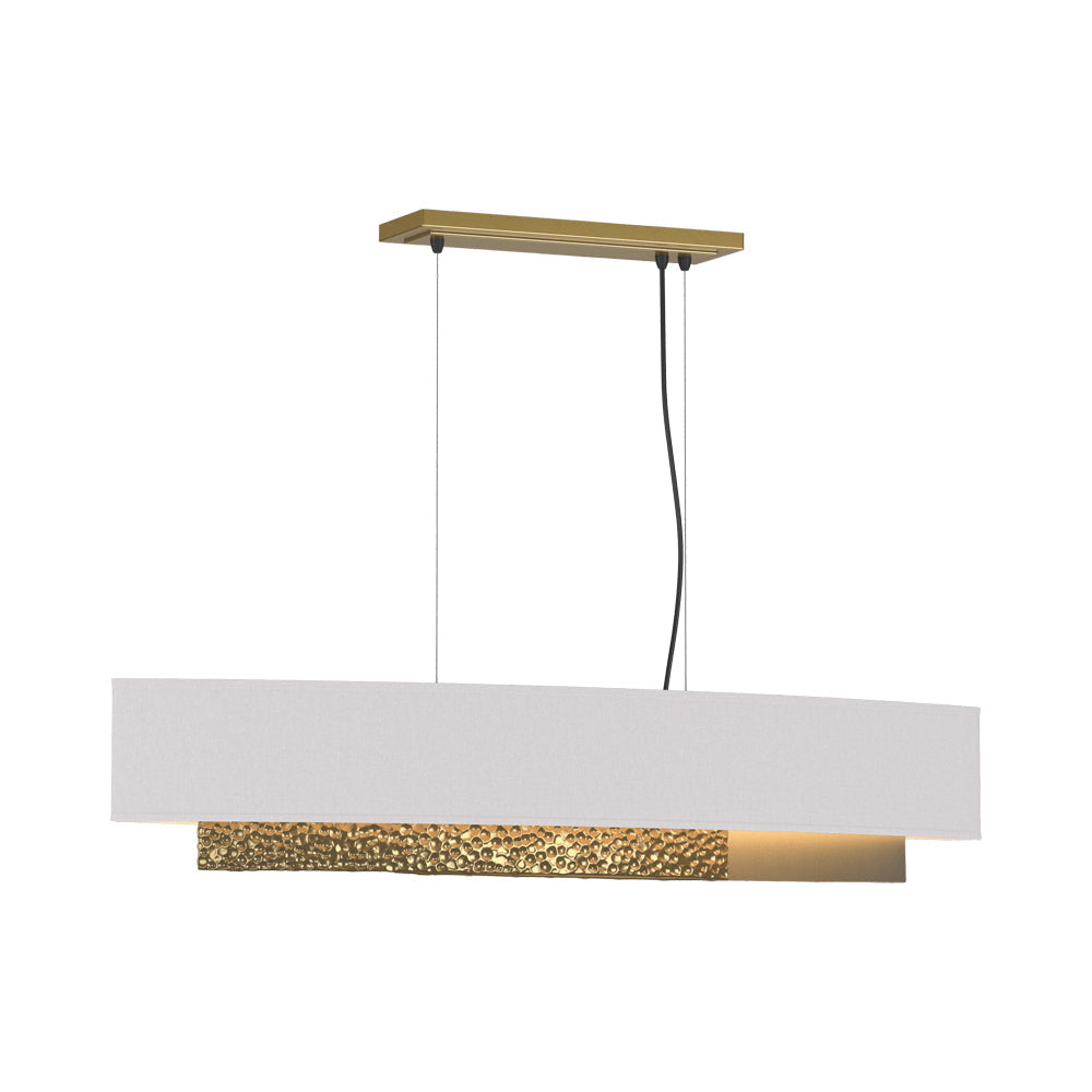 Oceanus Pendant Light in Modern Brass/Flax.