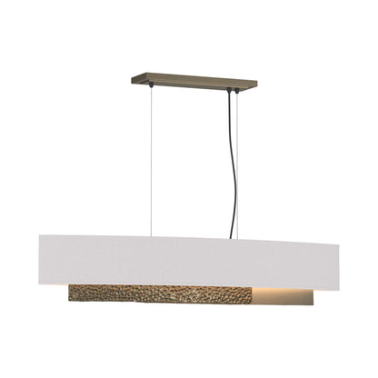 Oceanus Pendant Light in Soft Gold/Flax.