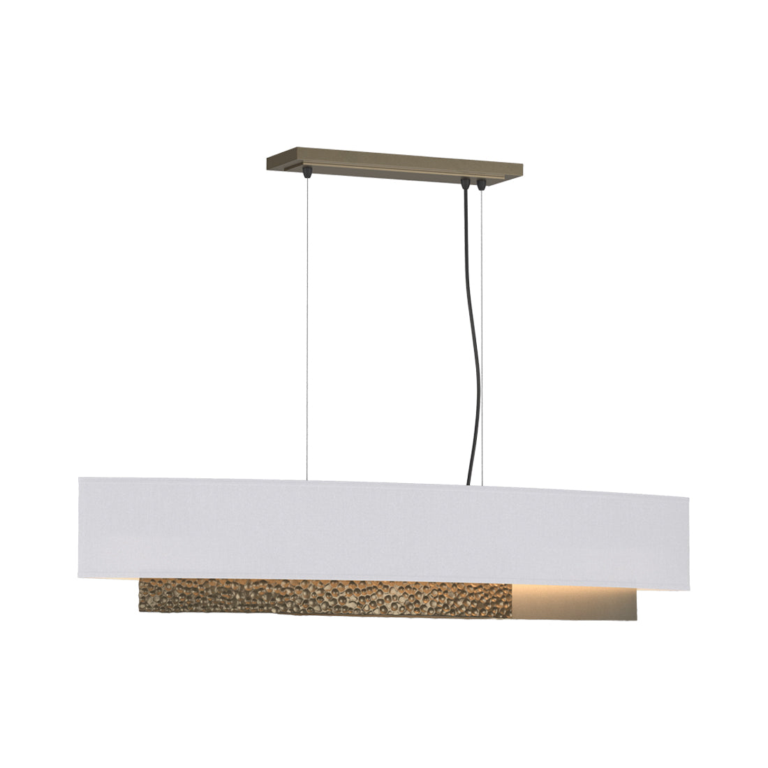 Oceanus Pendant Light in Soft Gold/Natural Anna.