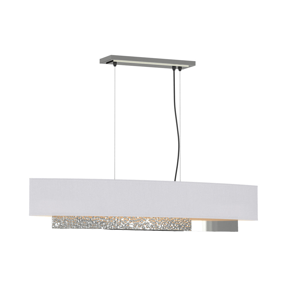 Oceanus Pendant Light in Sterling/Natural Anna.