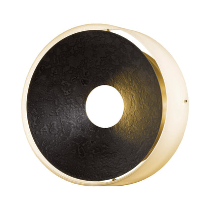 Oculus Wall Light in Dark Smoke.