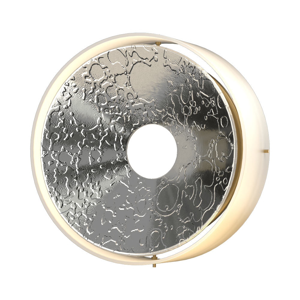Oculus Wall Light in Sterling.
