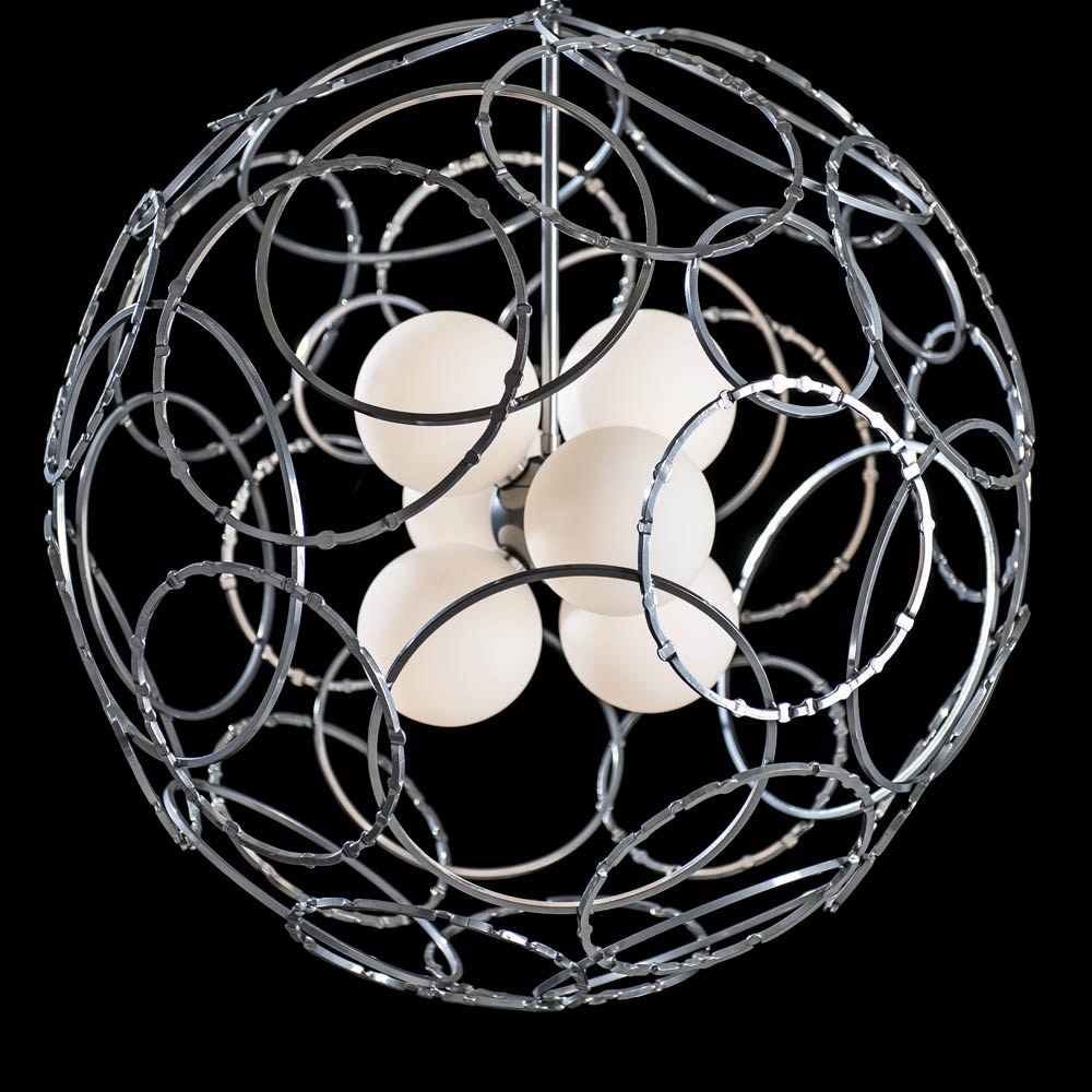 Olympus Orb Pendant Light in Detail.