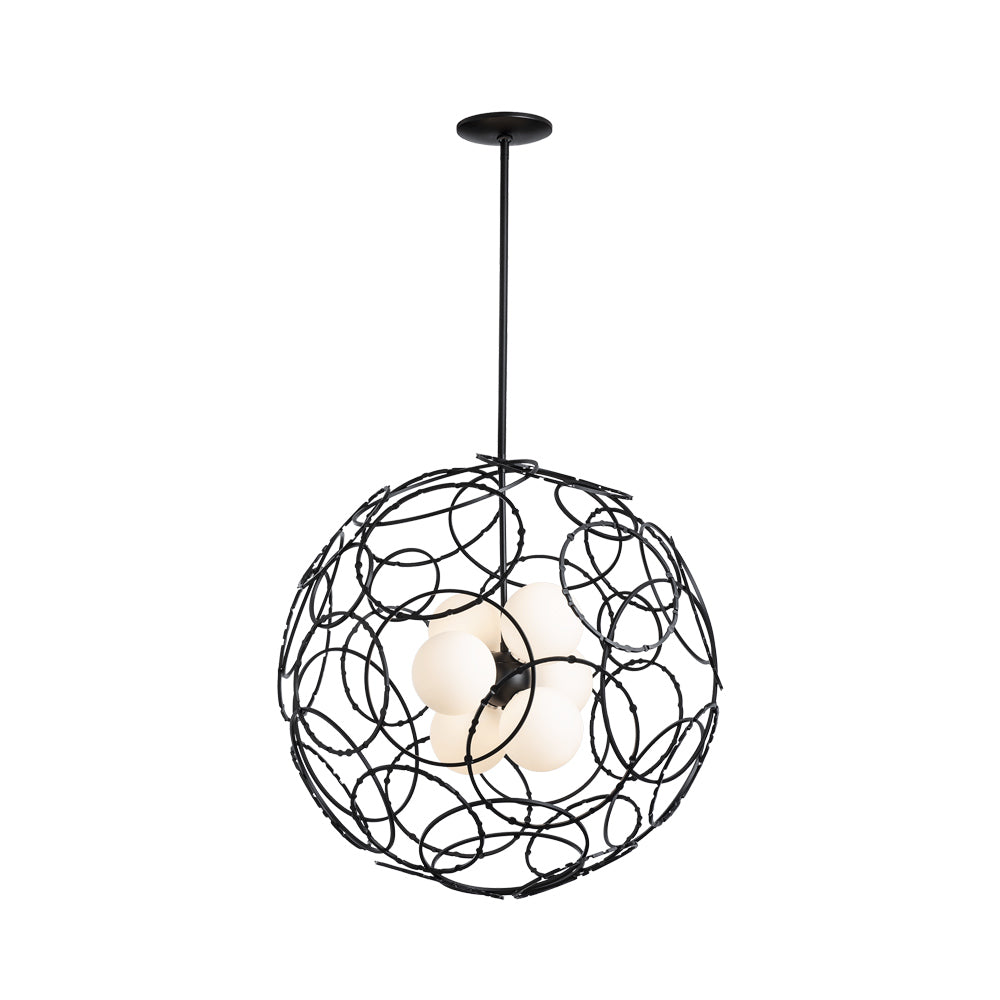 Olympus Orb Pendant Light in Detail.