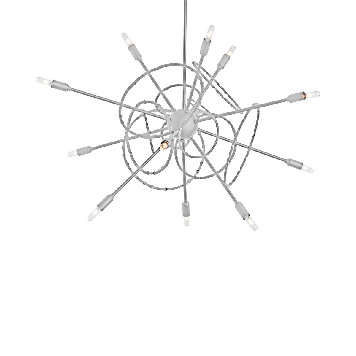 Olympus Starburst Pendant Light in Vintage Platinum.