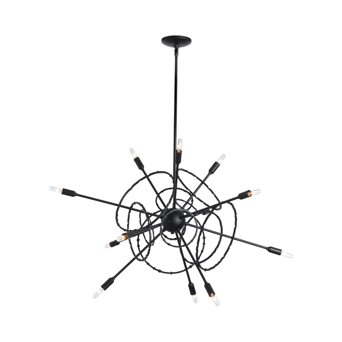 Olympus Starburst Pendant Light in Detail.