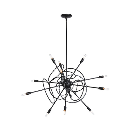 Olympus Starburst Pendant Light in Detail.