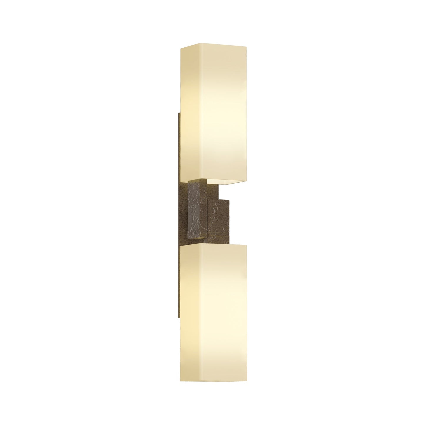 Ondrian Bath Wall Light in Bronze.