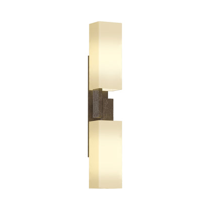 Ondrian Bath Wall Light in Bronze.
