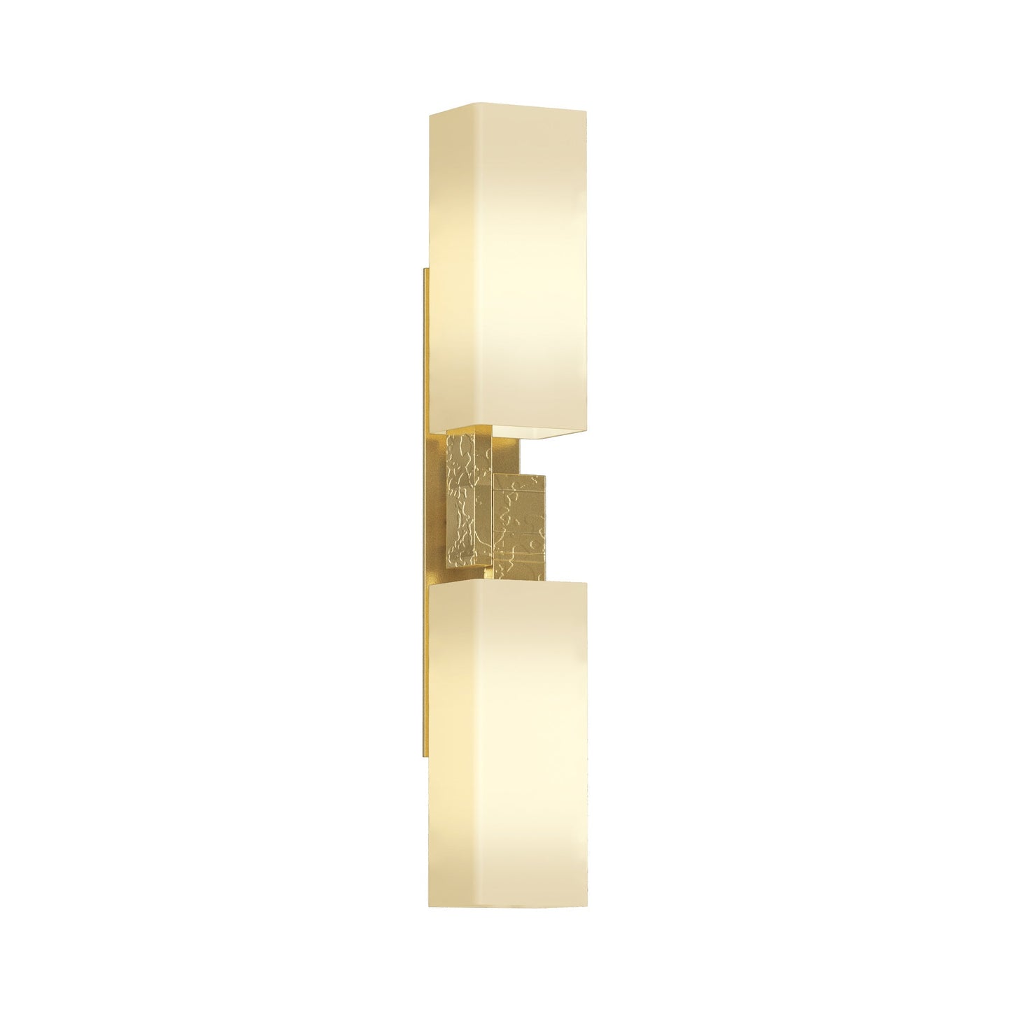 Ondrian Bath Wall Light in Modern Brass.