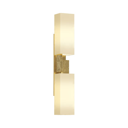 Ondrian Bath Wall Light in Modern Brass.