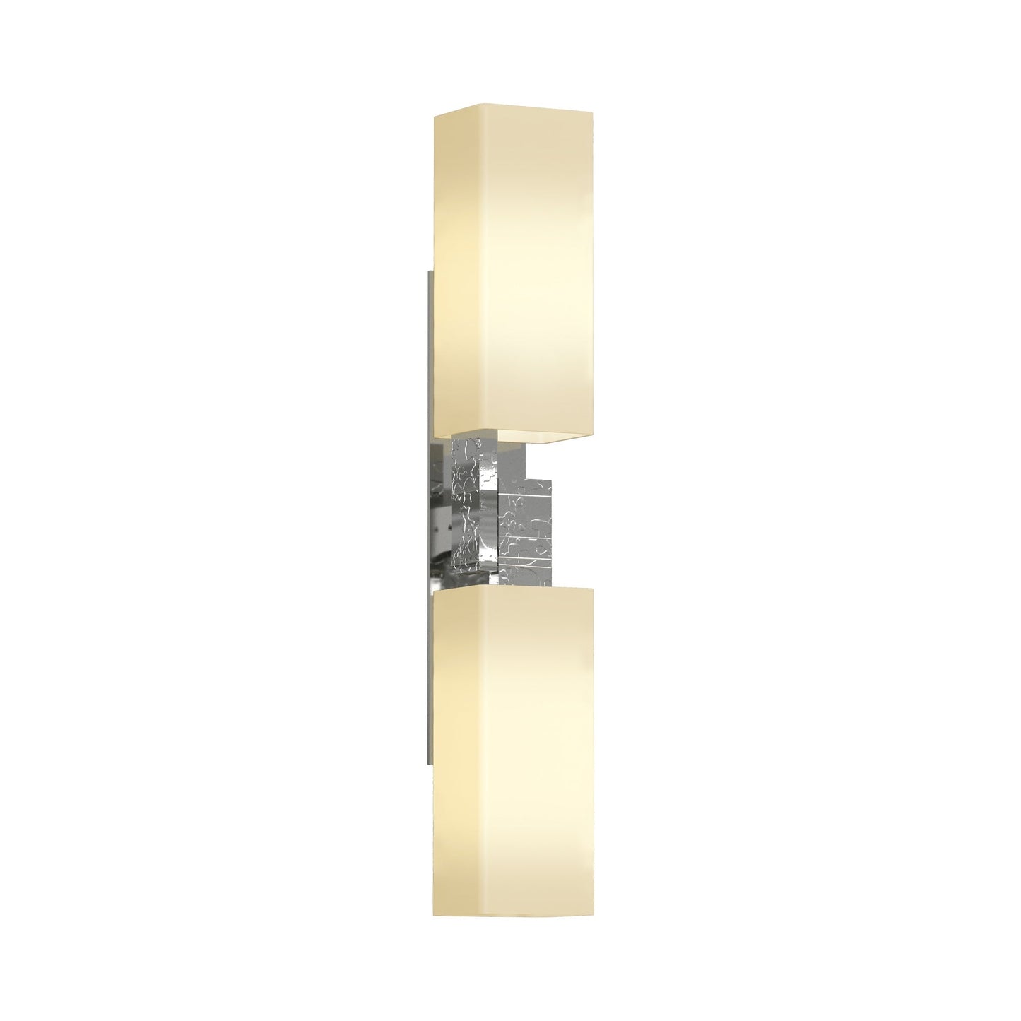 Ondrian Bath Wall Light in Sterling.