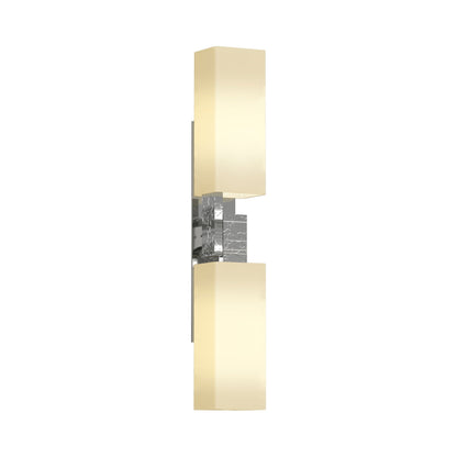 Ondrian Bath Wall Light in Sterling.