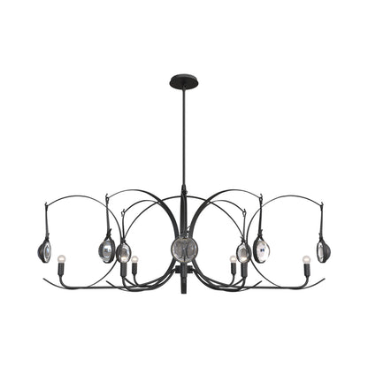 Optic Oval Pendant Light.