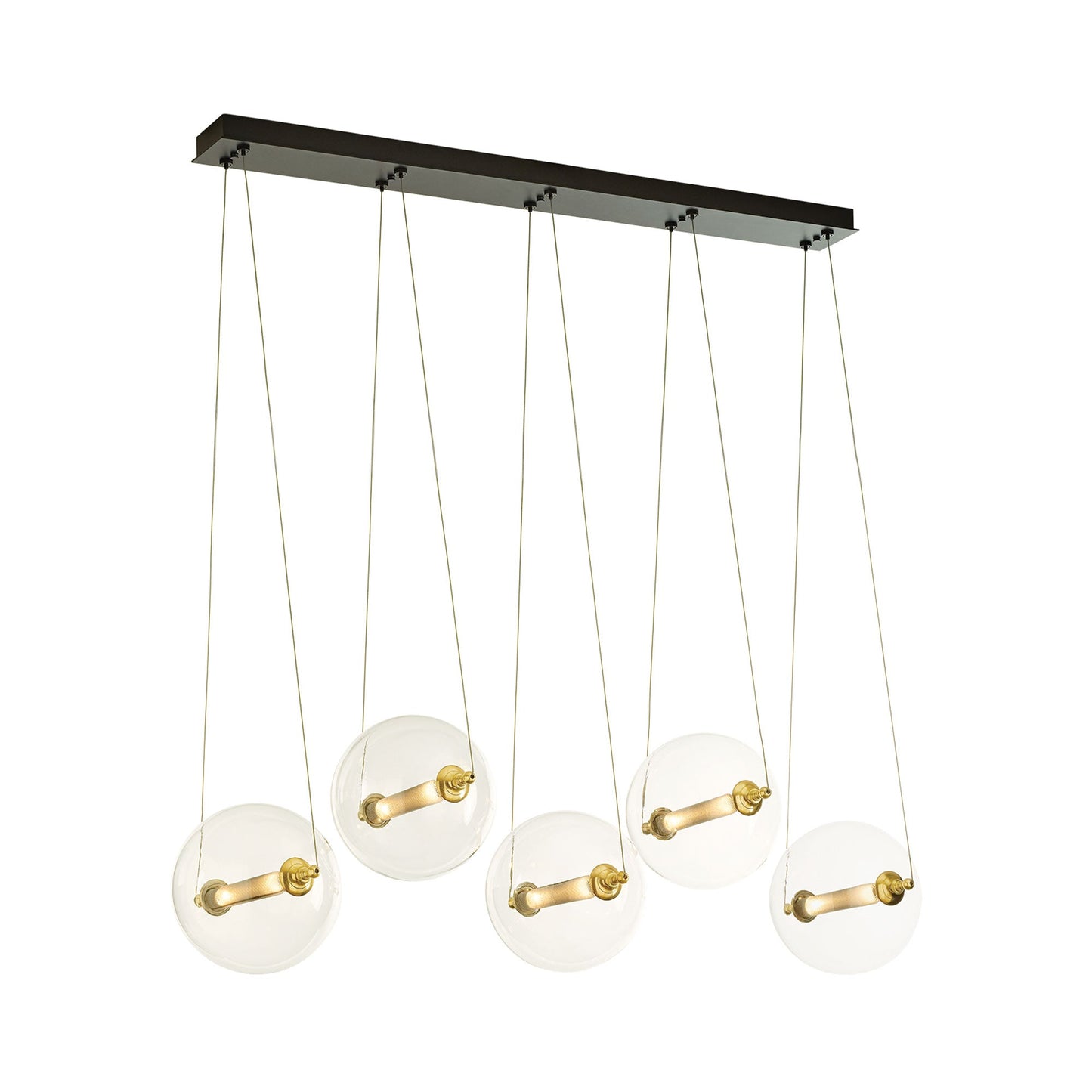 Otto Sphere Linear Pendant Light.