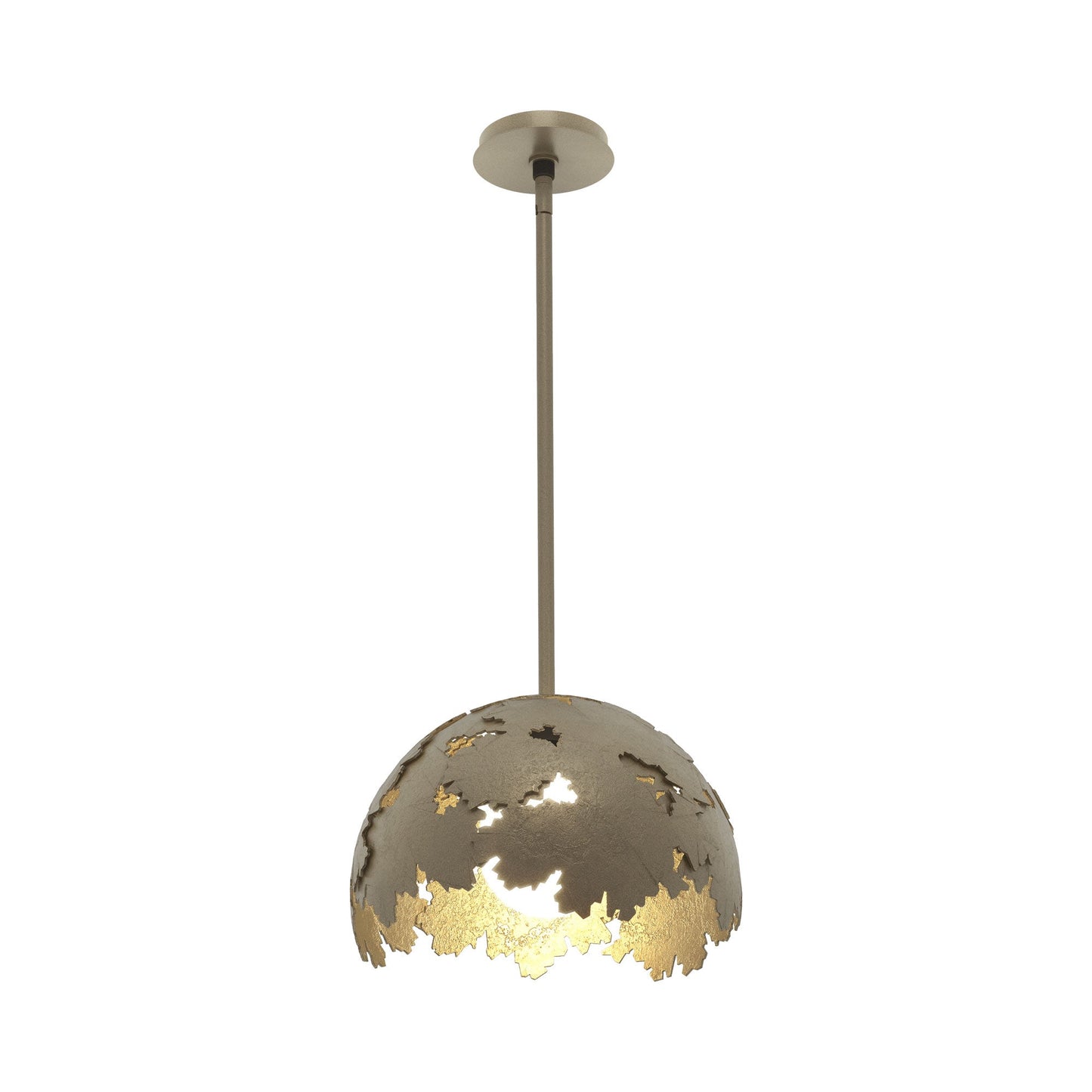 Pangea Pendant Light in Soft Gold.
